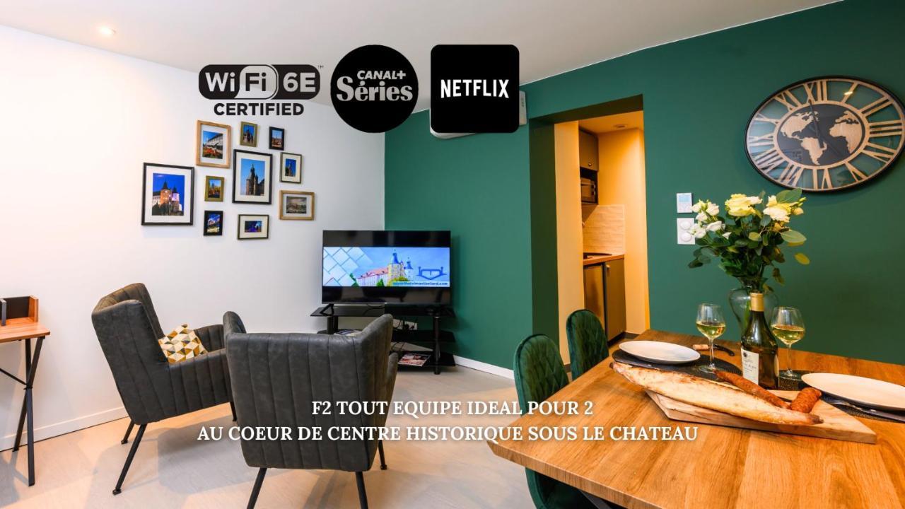 Cozy F2 40M2 Appartement Climatise Chateau Montbéliard Esterno foto