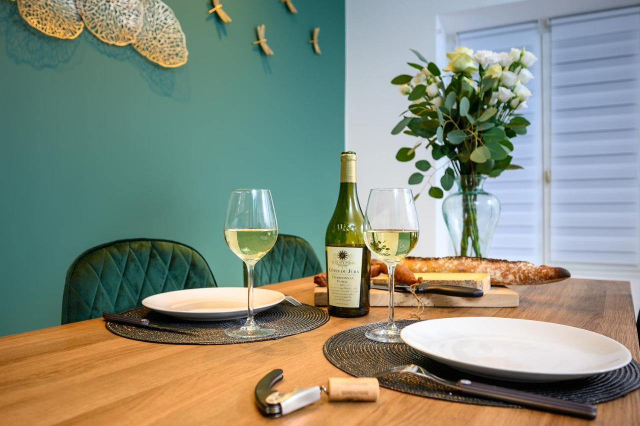 Cozy F2 40M2 Appartement Climatise Chateau Montbéliard Esterno foto